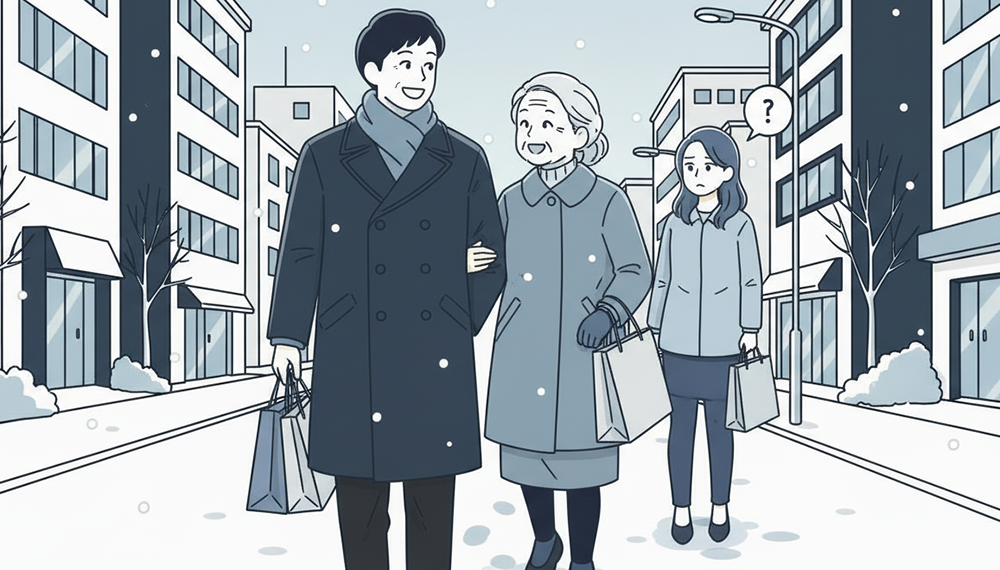 好きな人がこどおじ傾向かもしれないと立ち止まる女性
