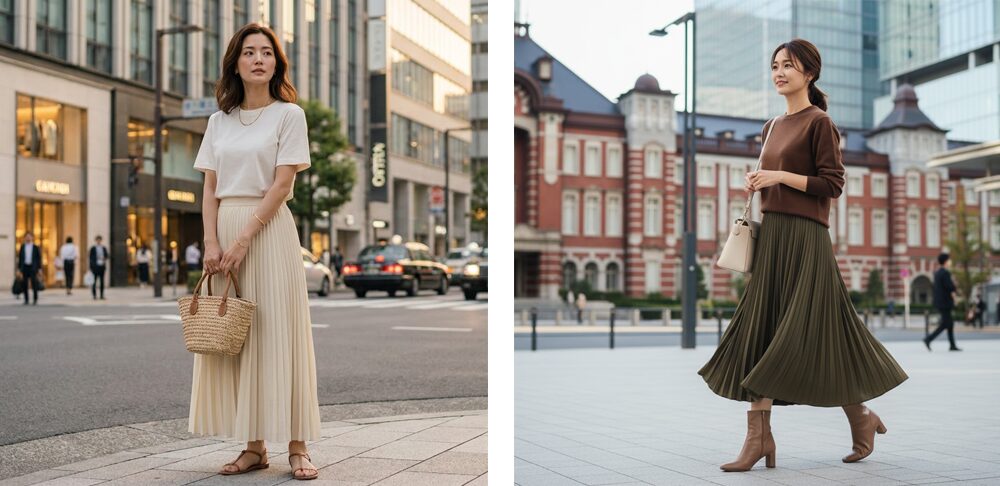安っぽく見えるファストファッションコーデの例の画像２選