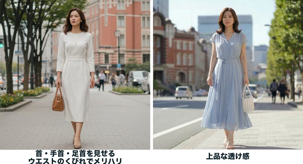 40代の婚活初デート服の正解2選